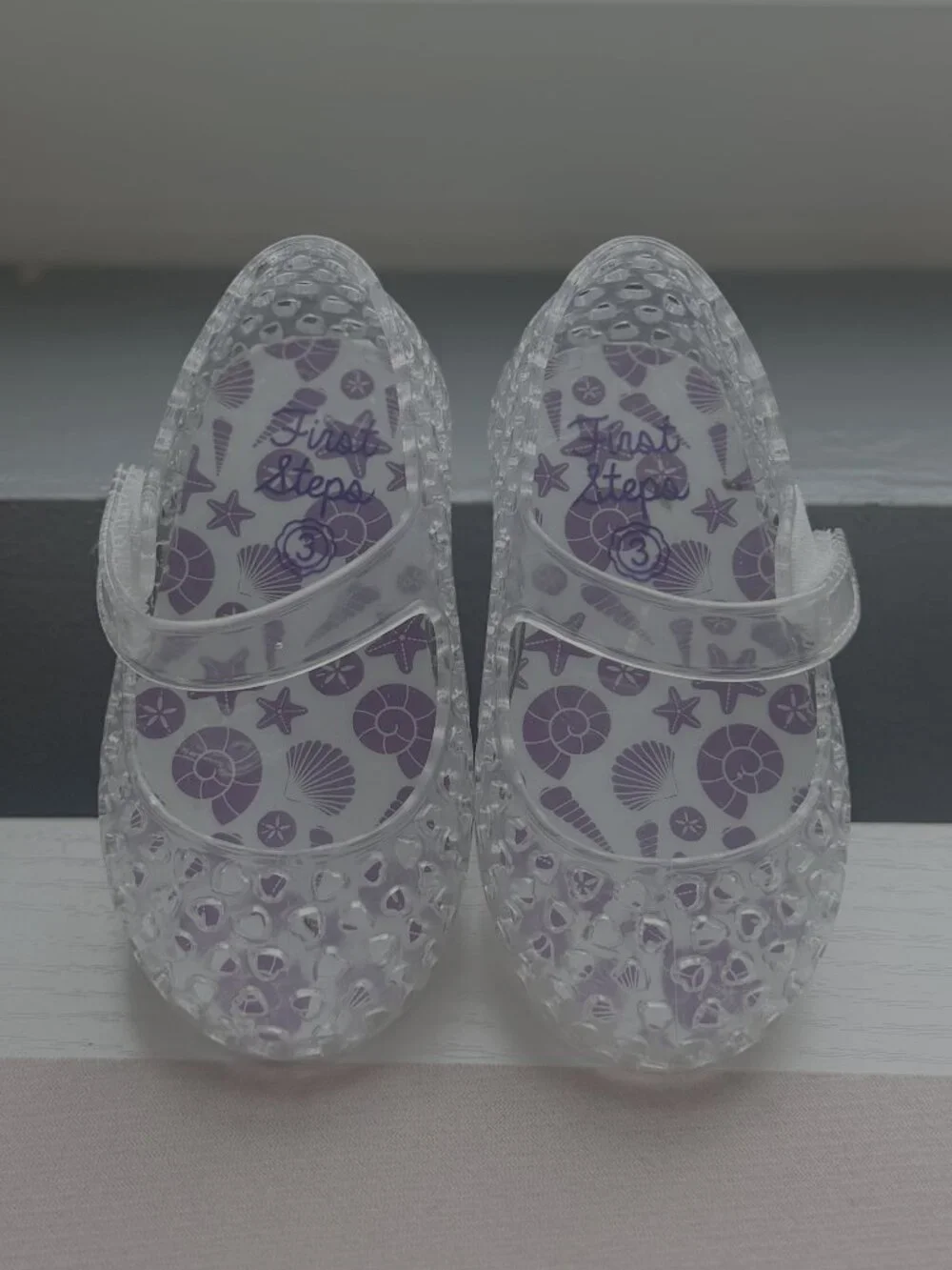 Purple Jelly Sandals Baby/Toddler Size